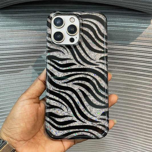 ZebraLuxe Glitter iPhone Case