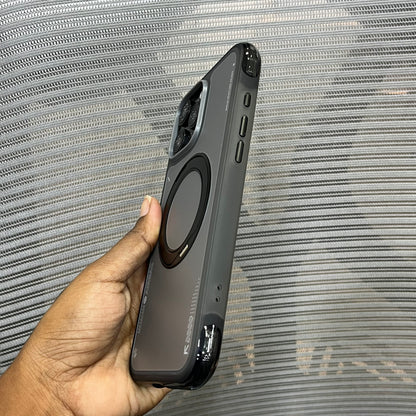 Premium AirBag Anti-Collision Metal Stand iPhone Case