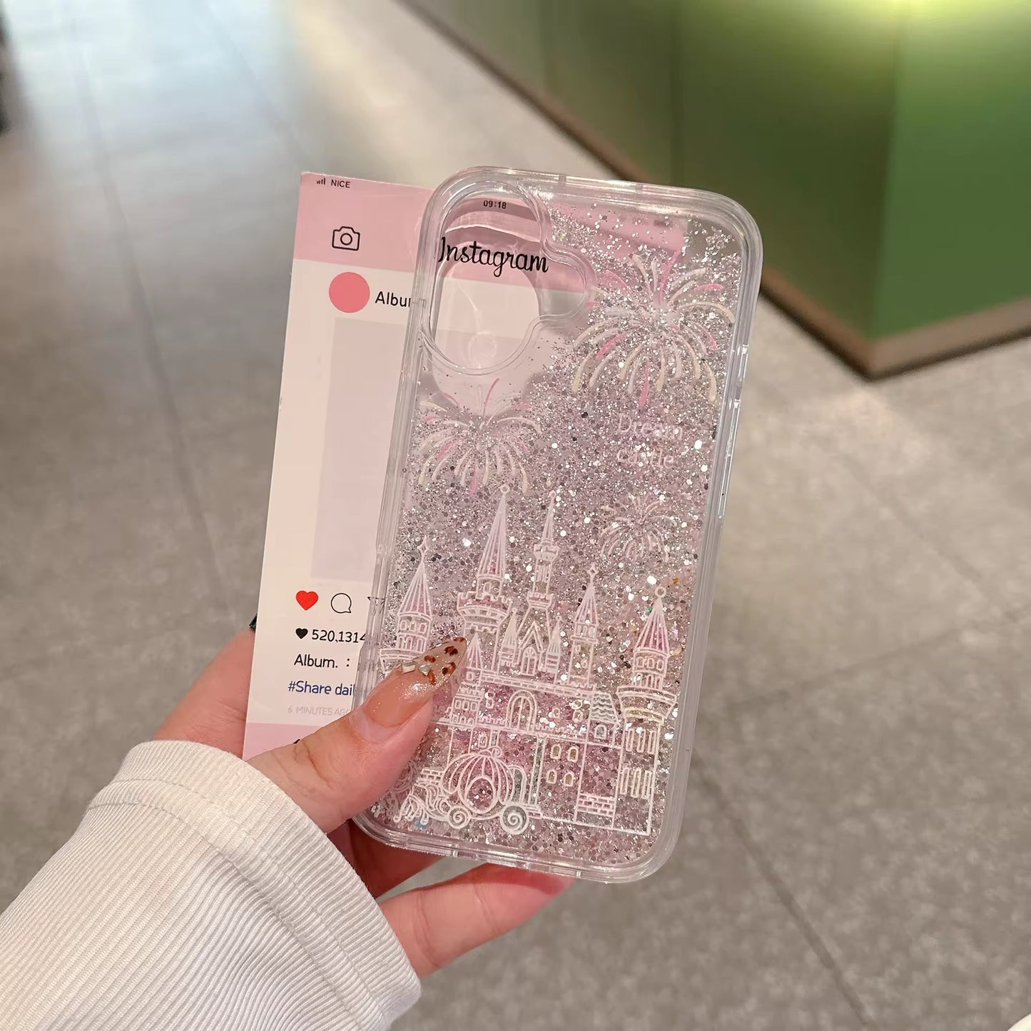 CastleFlow Glitter iPhone Case
