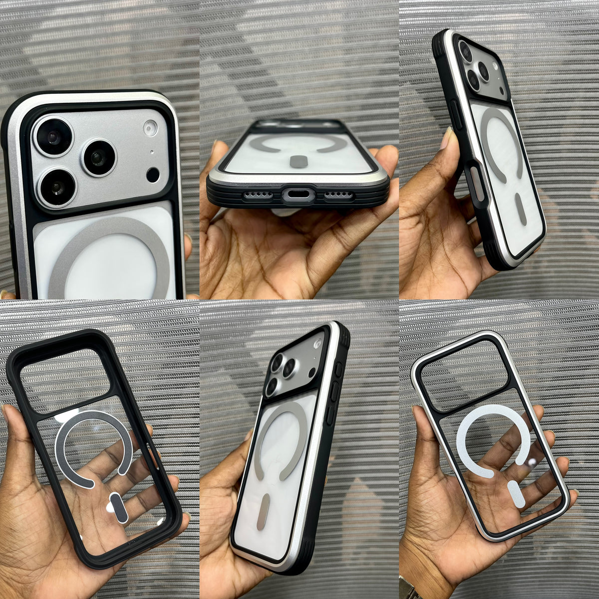 Armor Metal Frame Side Border iPhone Case