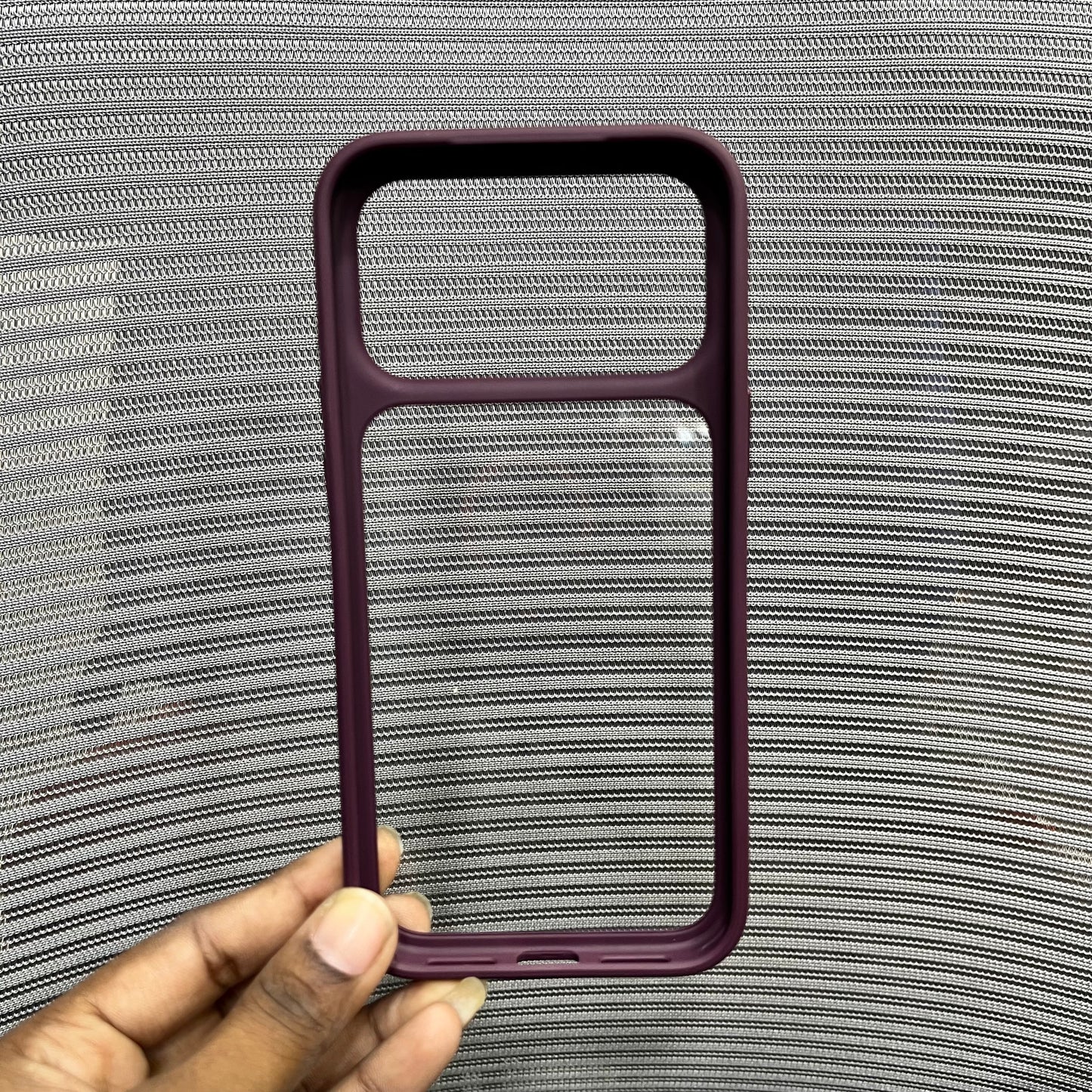 Side Border Crystal Shield iPhone 17 Pro Max Case