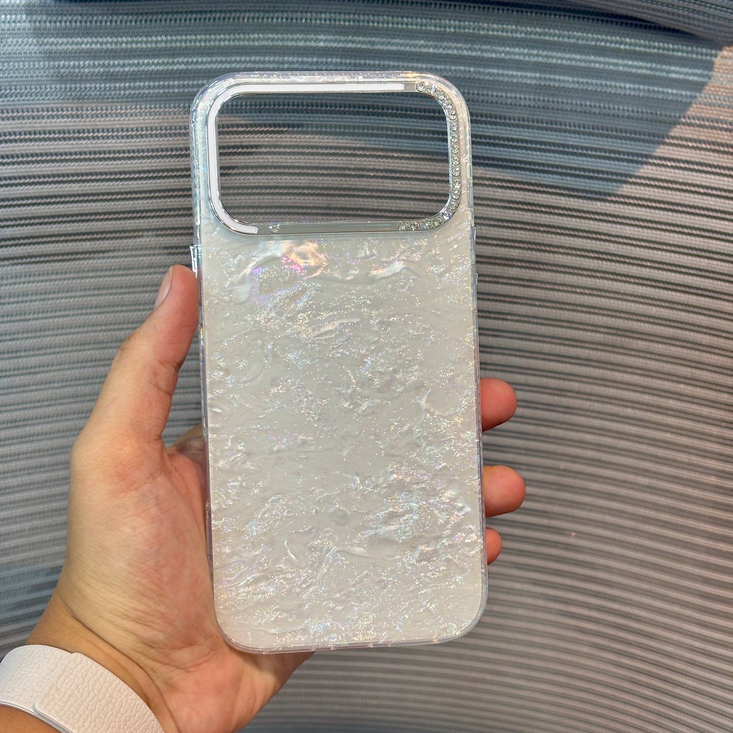 MarbleMuse Glitter iPhone Case