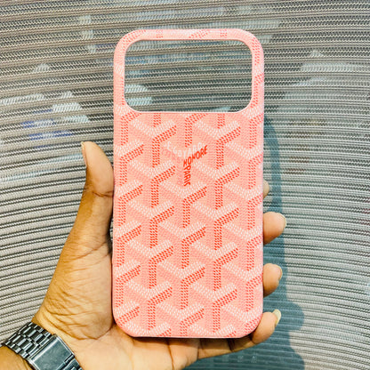 Luxe Printed Inner Fur iPhone 17 Pro Case