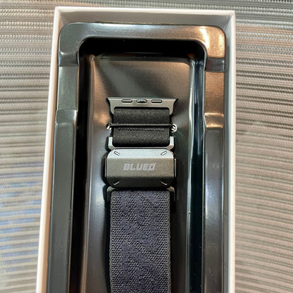 Woven Nylon Lock Watch Band