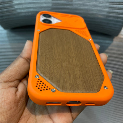 WoodFrame Slim iPhone 17 Case