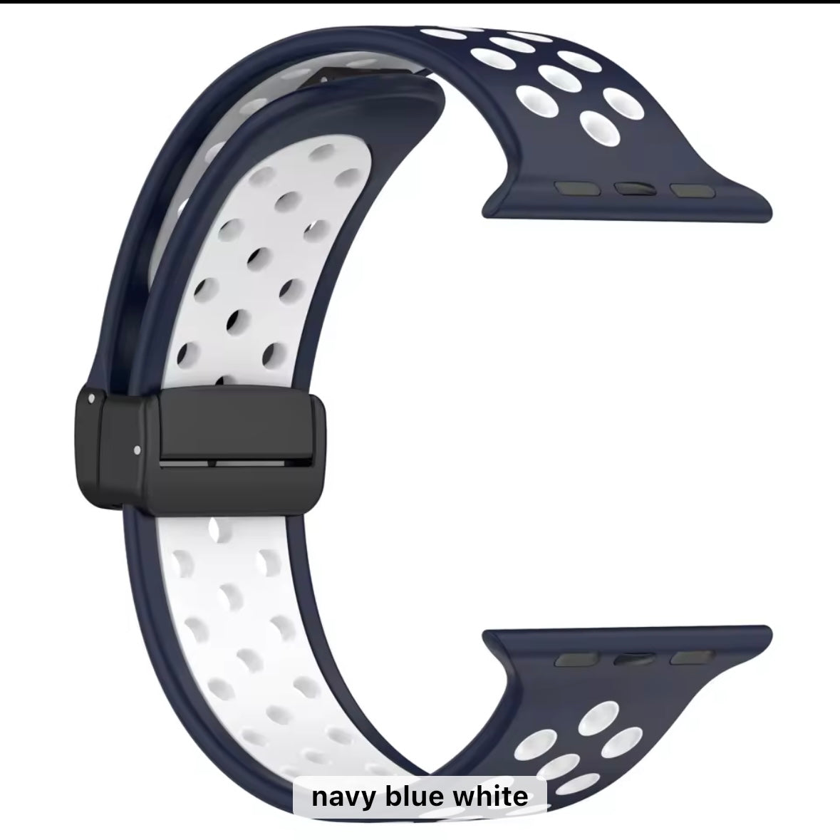 Silicone Magnetic Apple Watch Strap