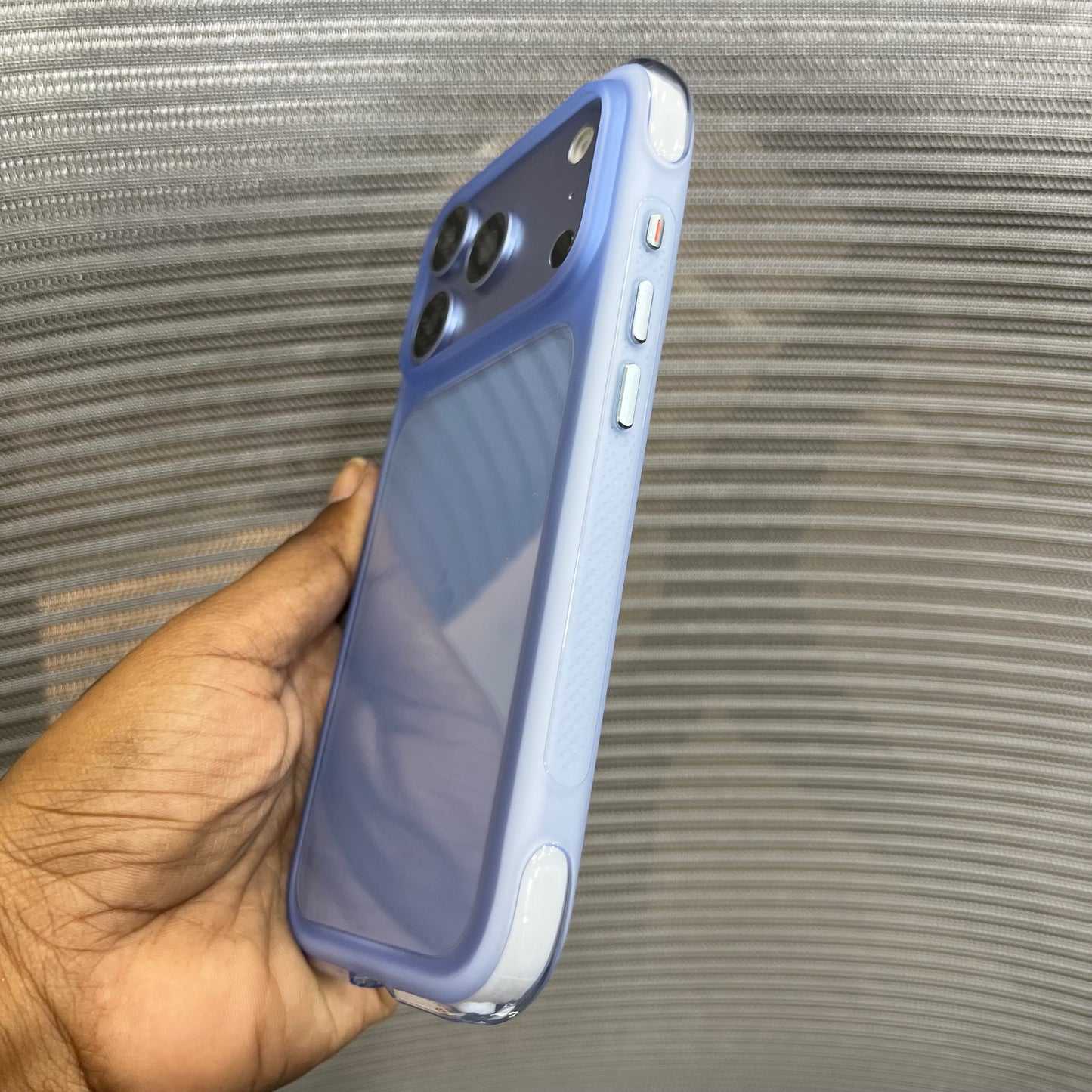 Transparent Silicone Side Border iPhone 17 Pro /18 Pro Case