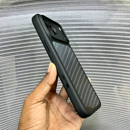 Side Border Crystal Shield iPhone 17 Pro Max Case