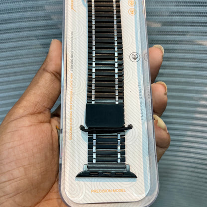 Magnetic Wave Metal Band iWatch Strap