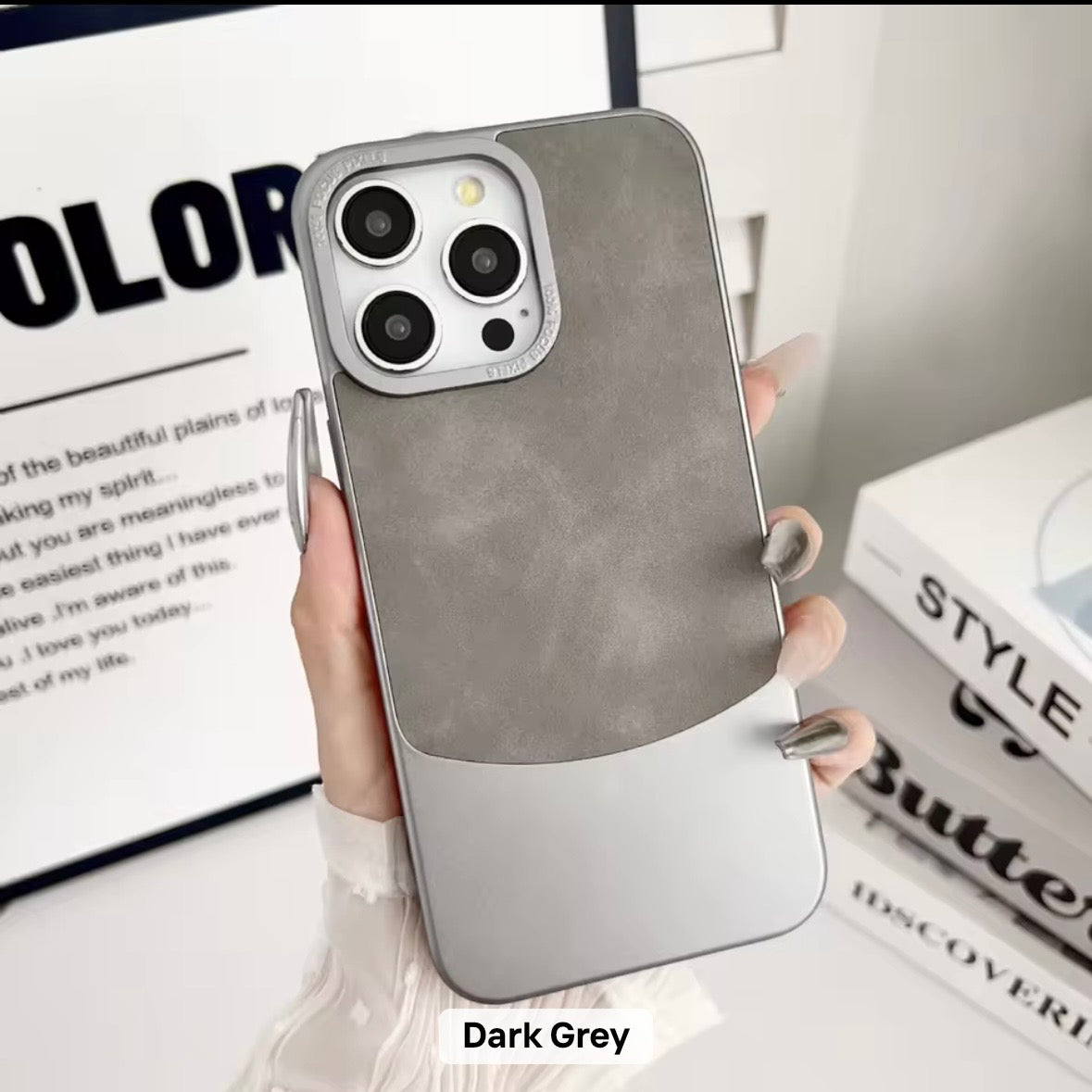 GrainForge Dual-Tone iPhone Case