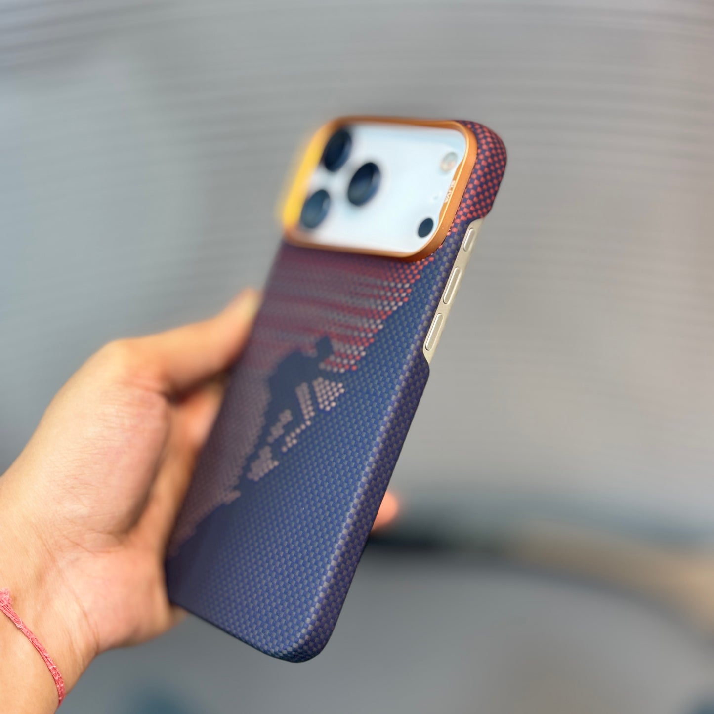 AzureWeave Carbon Fiber iPhone 17 Pro Max Case