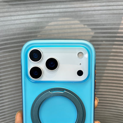 Tinted Matte Armor Stand iPhone 17 Series Case