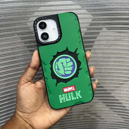 Premium 3D Embossed Printed iPhone 16 Case