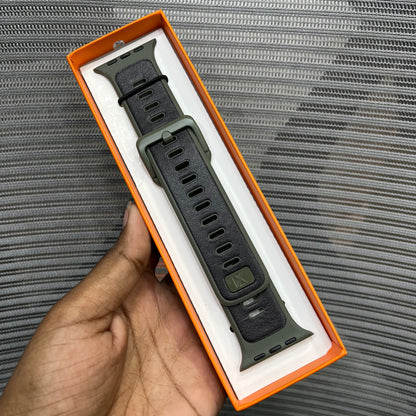 LeatherTouch Silicone iWatch Strap