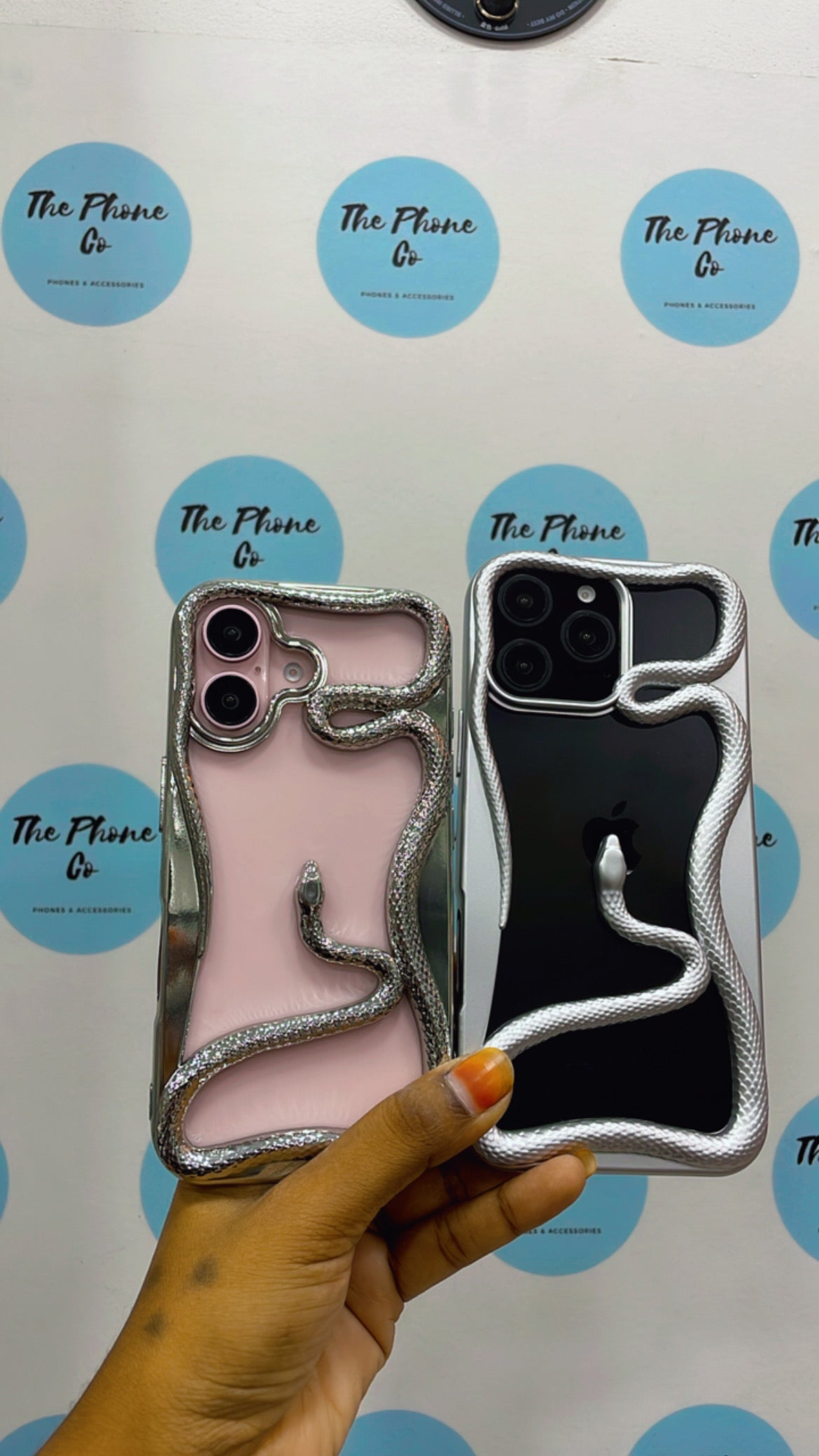 Fancy Snake Designer Soft Silicone Case for iPhone