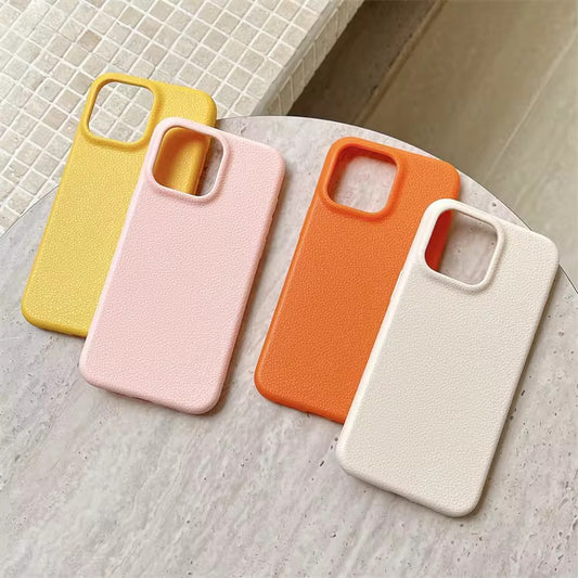 Slim Fit Case with Texture for iPhone