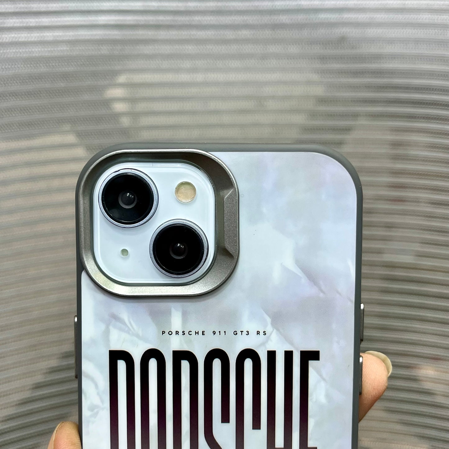 Glossy Car Print Protective iPhone 13 & 14 Case