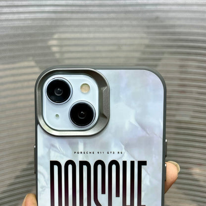 Glossy Car Print Protective iPhone 13 & 14 Case
