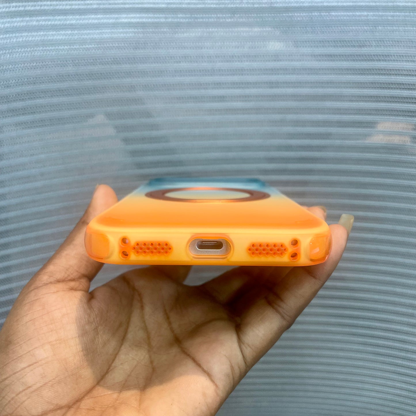 Gradient Matte Stand MagSafe iPhone 17 Pro Max Case