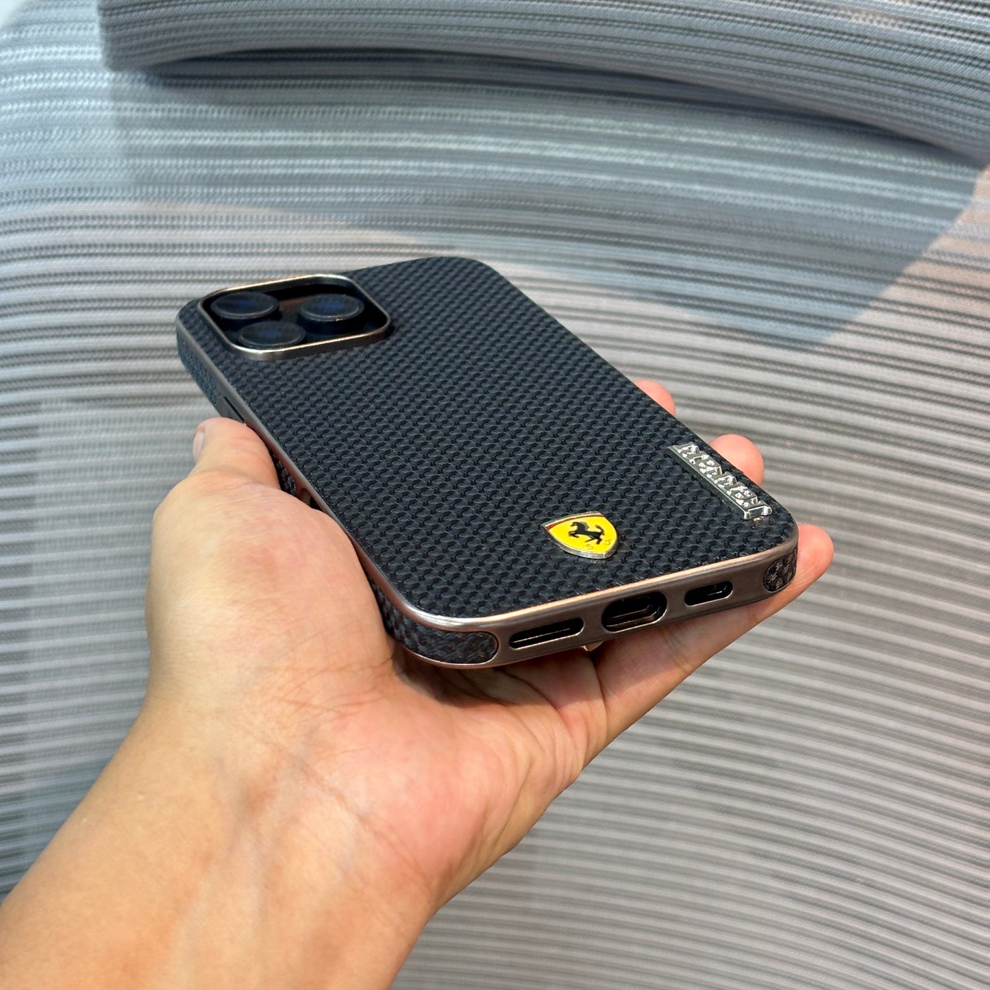 VelourDrive Luxe iPhone Case