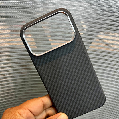 Carbon Fiber Twill Wave Embossed iPhone Case