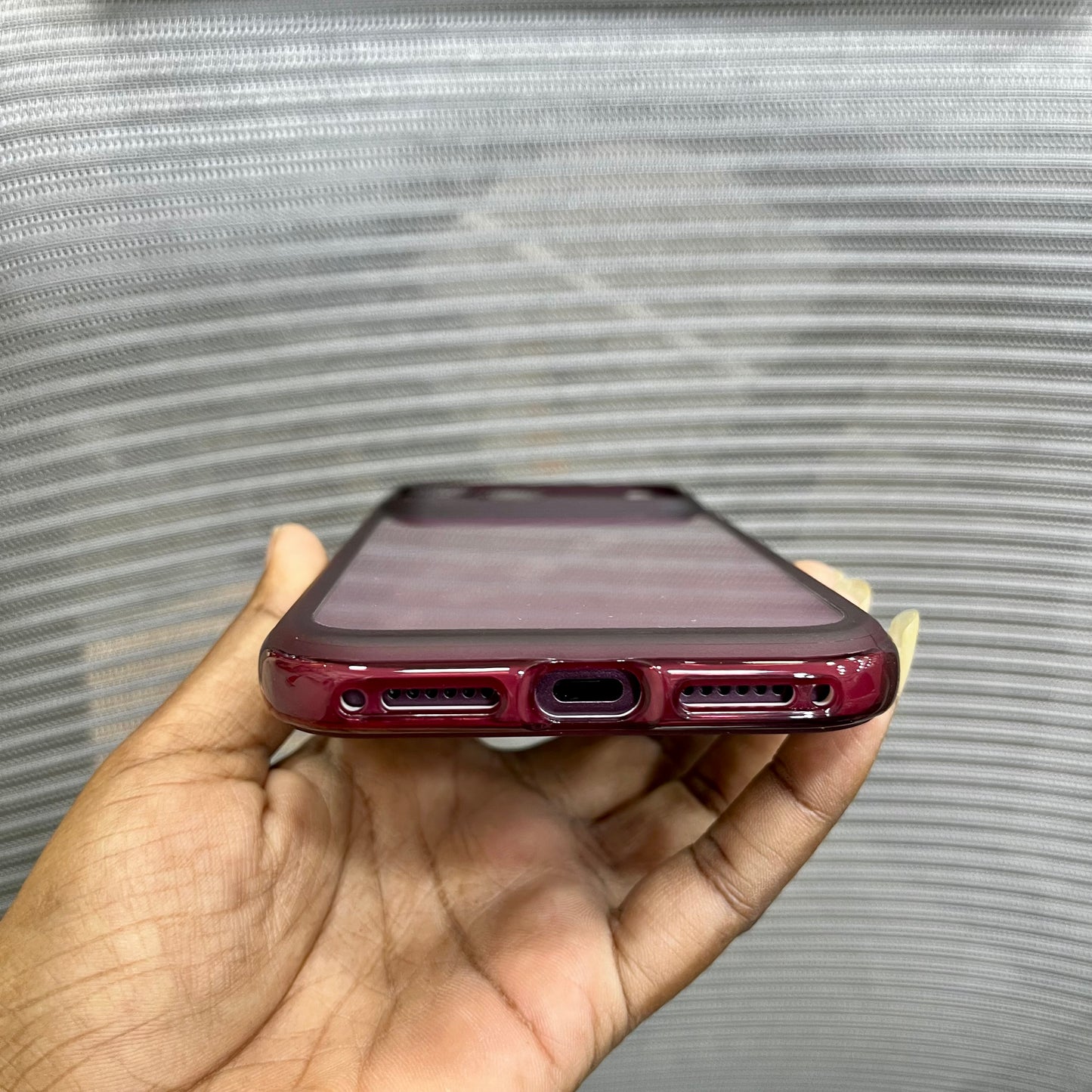 Transparent Silicone Side Border iPhone 17 Pro /18 Pro Case