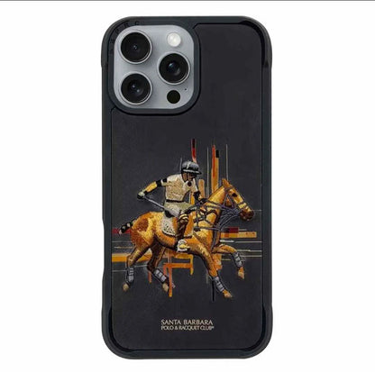 Premium Embroidered iPhone Case