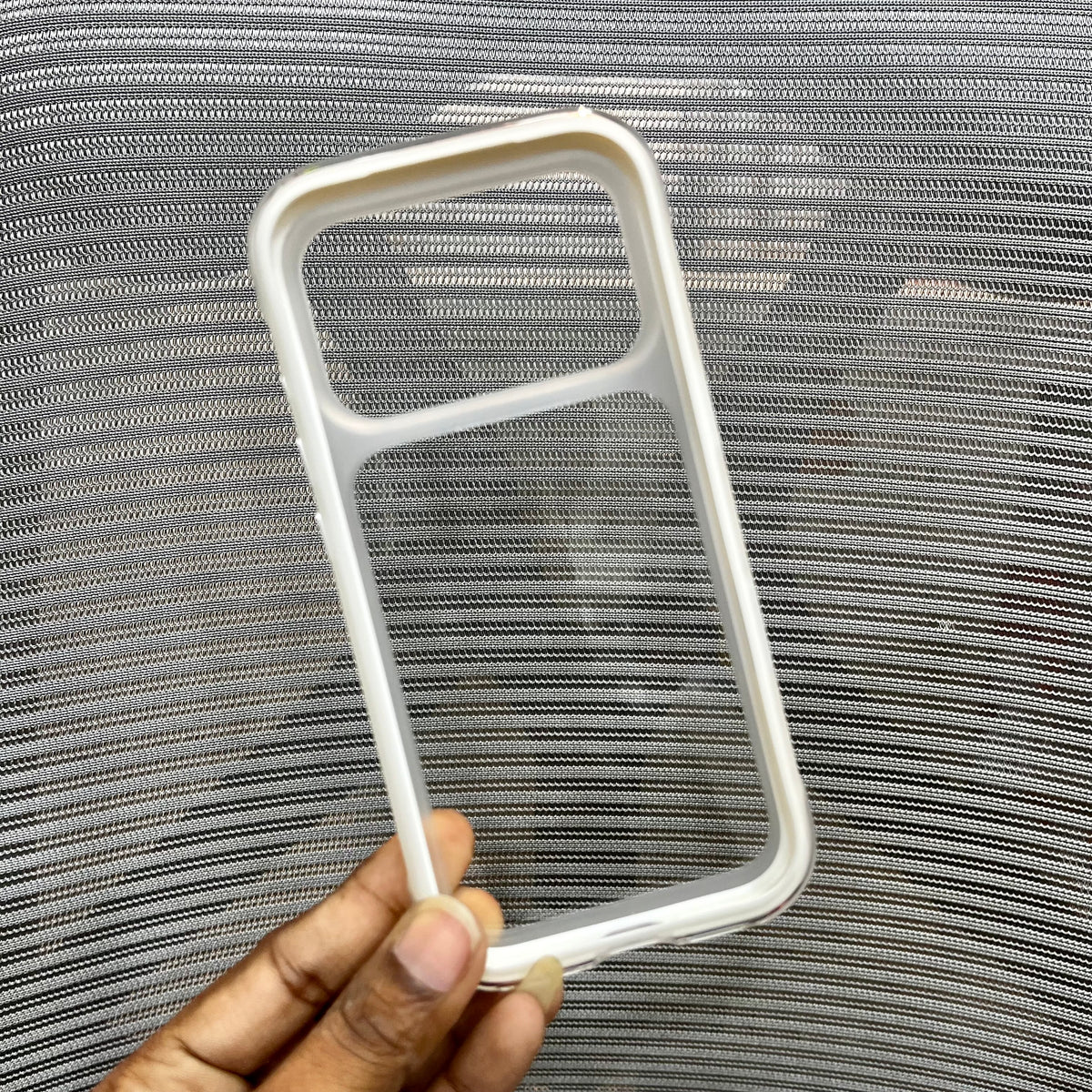 Transparent Air Pro Silicone Side Border iPhone Case