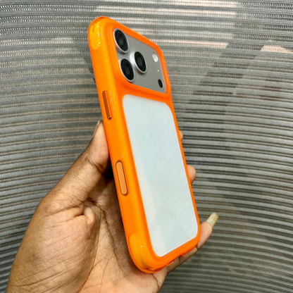 Transparent Air Pro Silicone Side Border iPhone Case