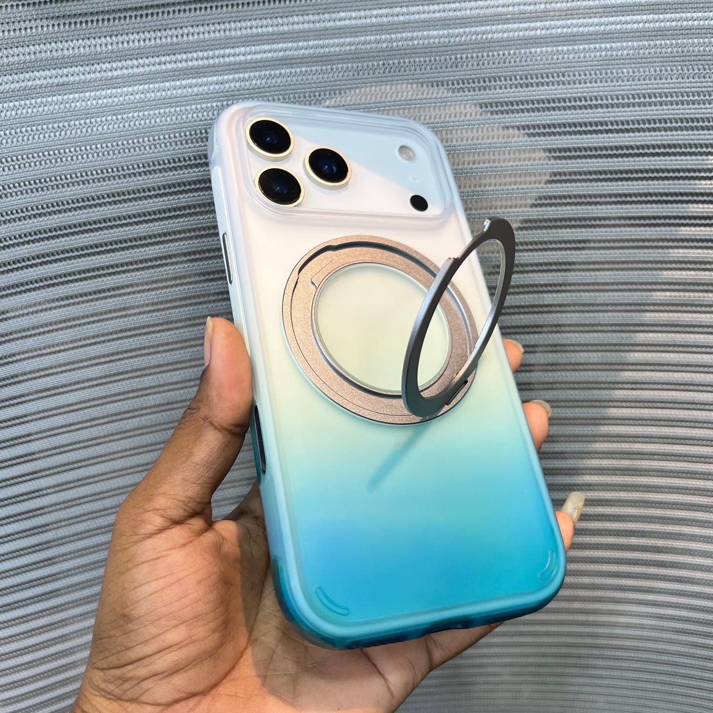 Gradient Matte Stand MagSafe iPhone 17 Series Case