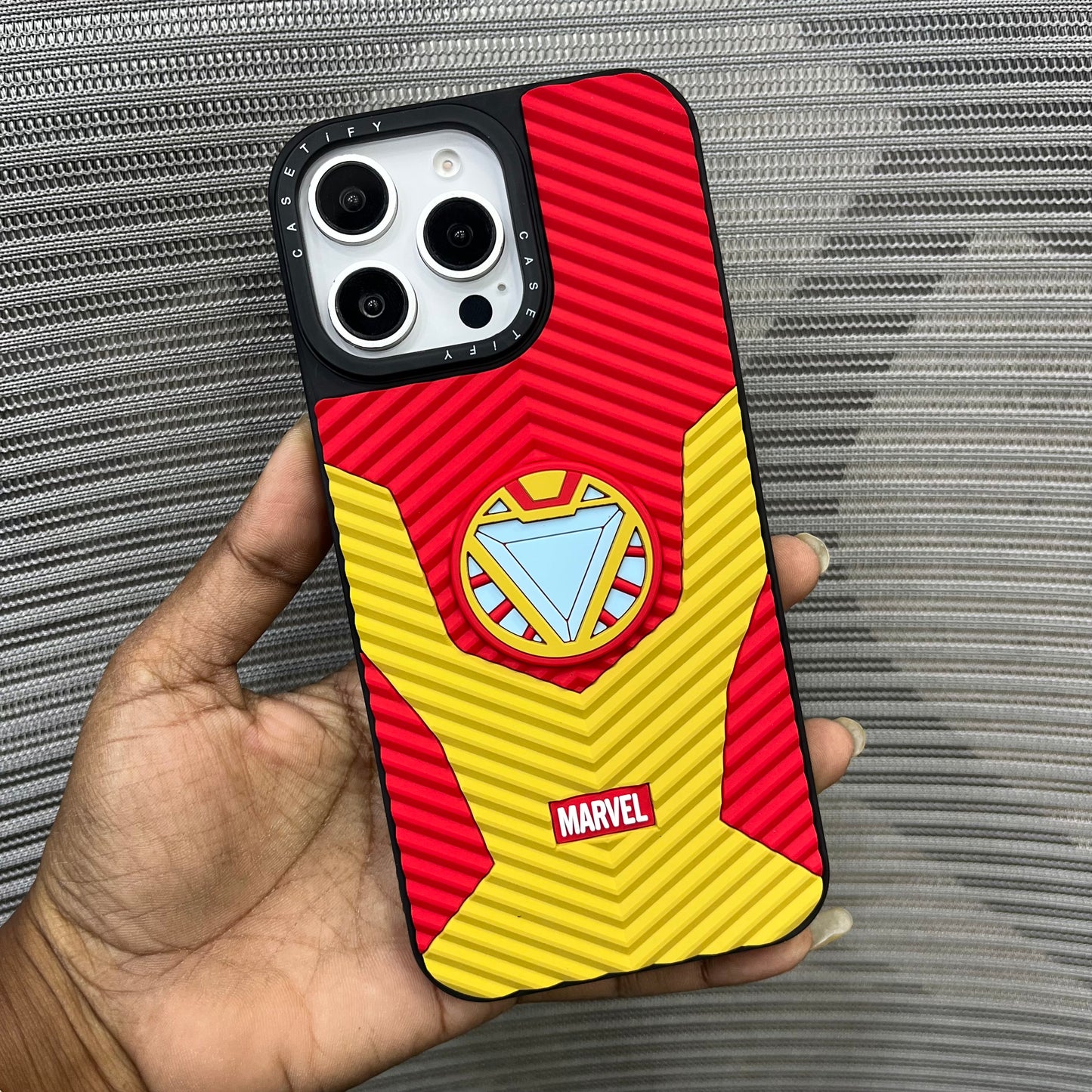 Premium 3D Embossed Printed iPhone 16 Pro Case