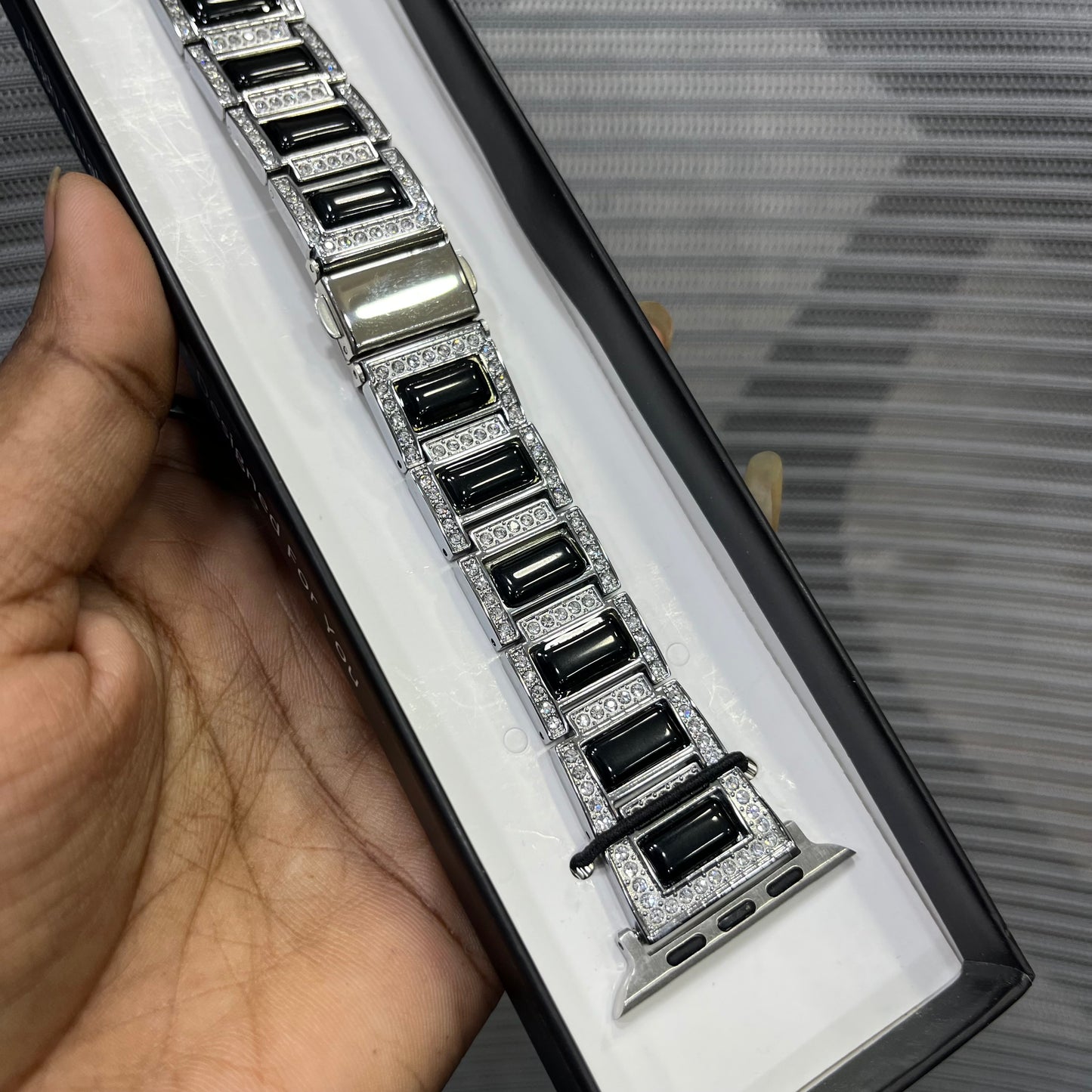 Crystal Prestige iWatch Strap