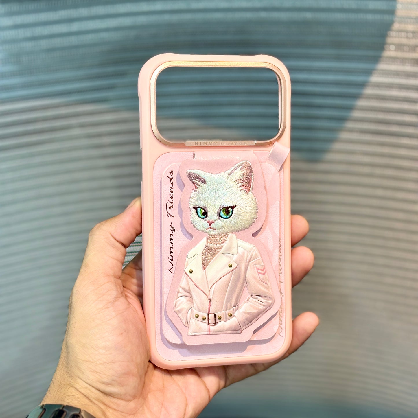 FurEver MagSafe iPhone 17 Pro Max Wallet Stand Case