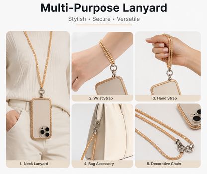 Crystal Shine Phone Sling
