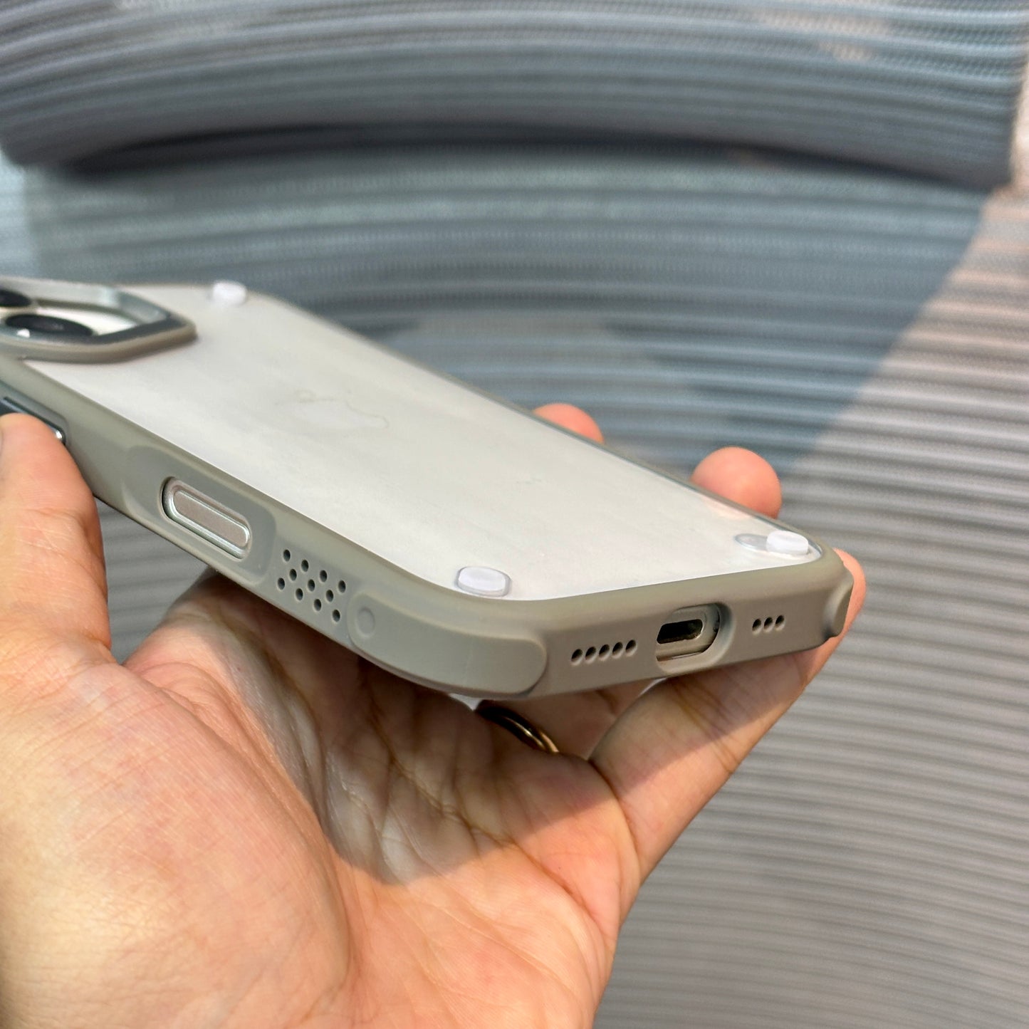 GripShield Clear iPhone Case