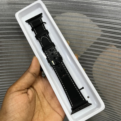 StitchLuxe Leather iWatch Strap