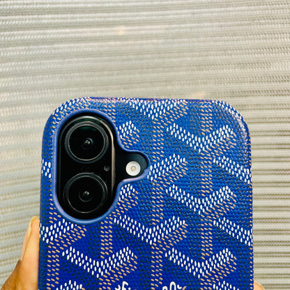 Luxe Printed Inner Fur iPhone 17 Case