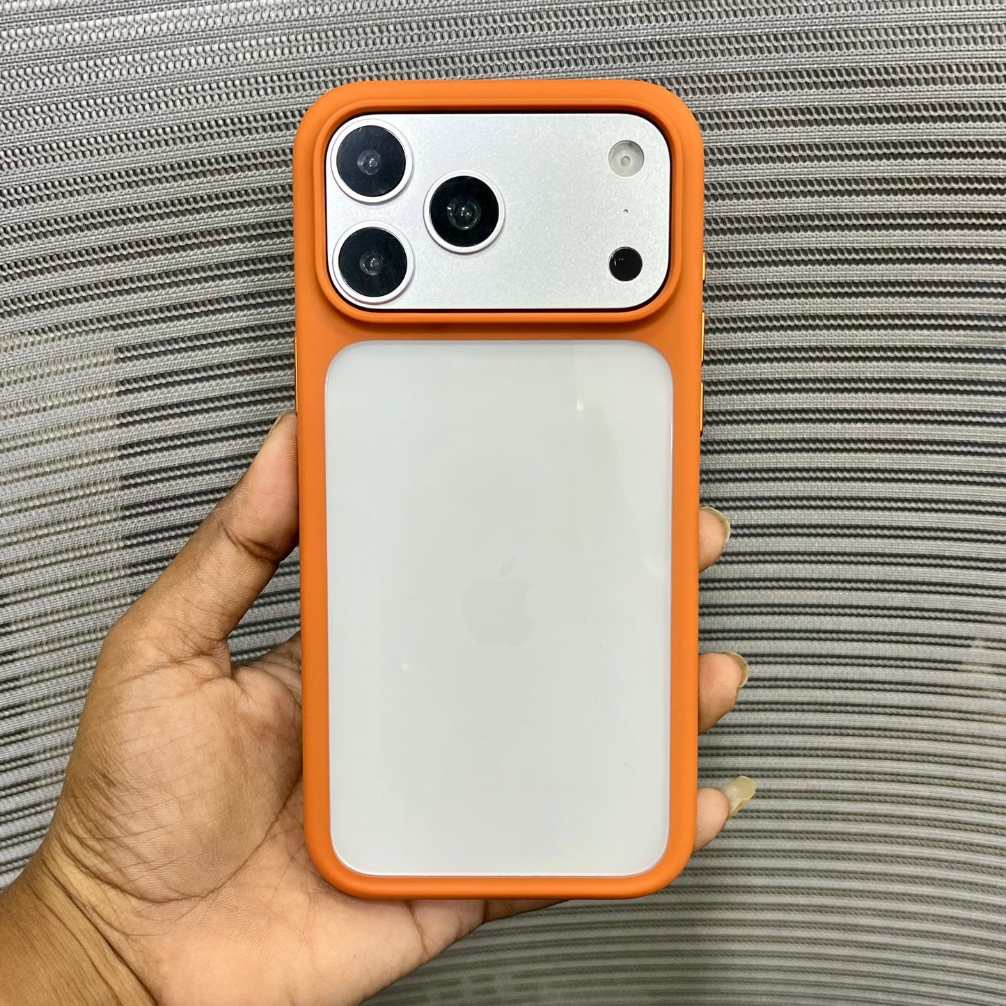 Side Border Crystal Shield iPhone 17 Pro Max Case