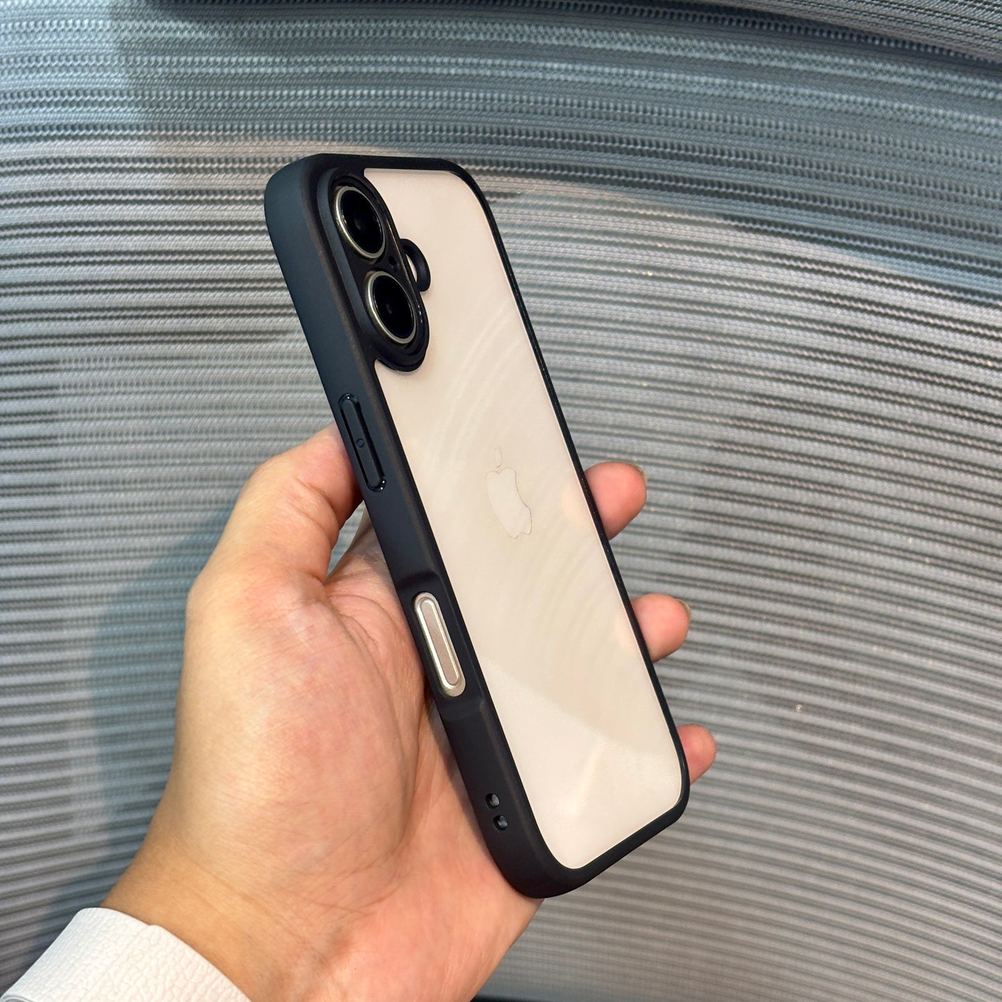 ClearGuard Black Border iPhone Case