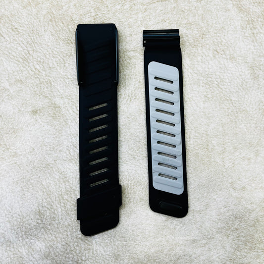 Titanium Dual SportFlex Silicone Whoop Peak Band
