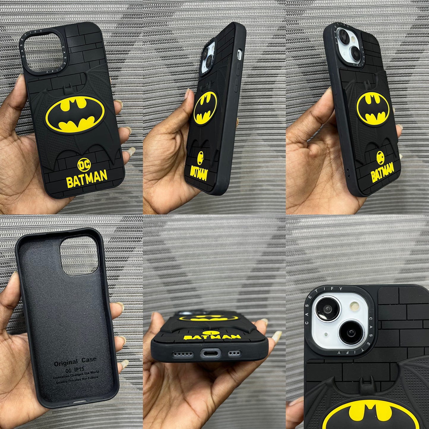 Premium 3D Embossed Printed iPhone 15 Plus Case