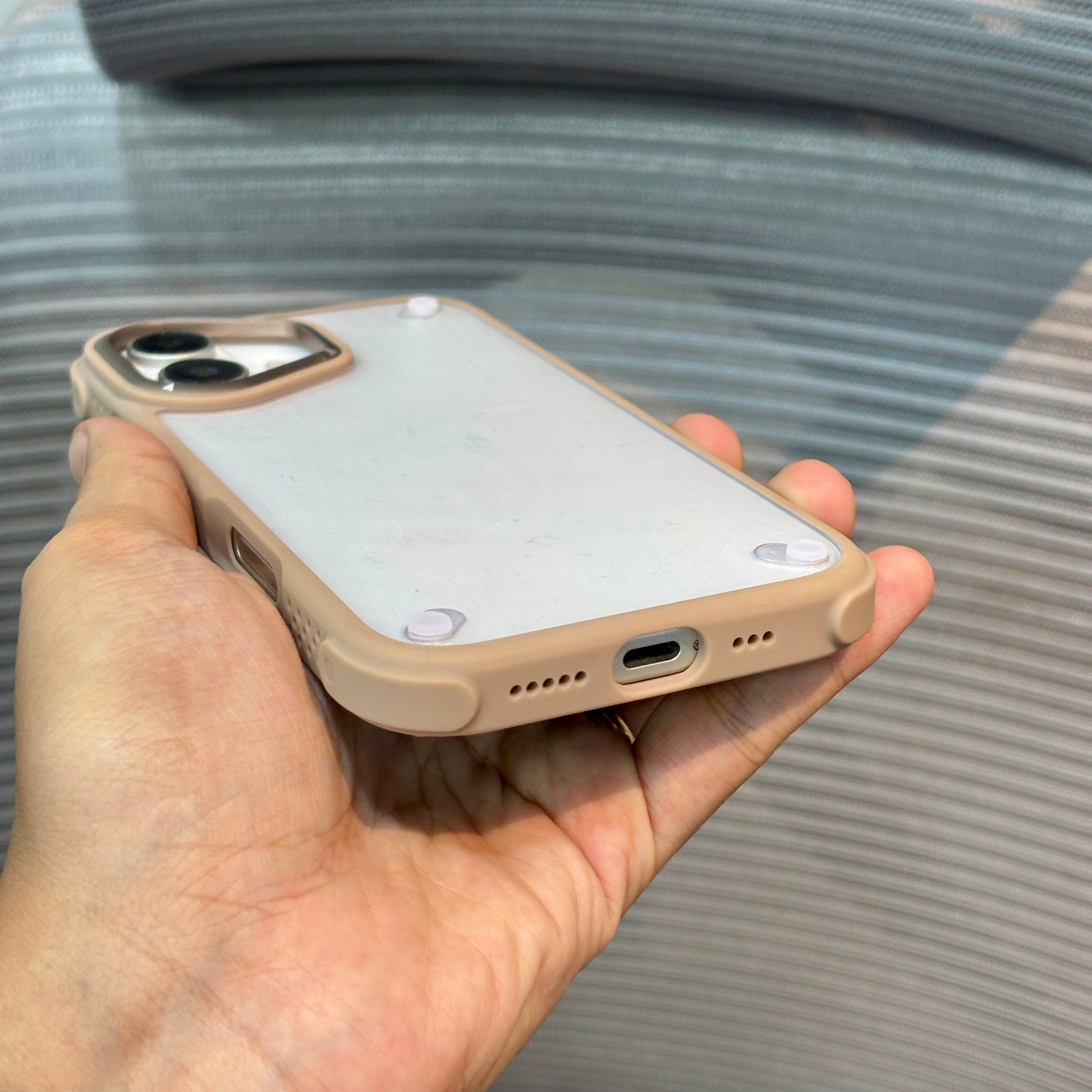 GripShield Clear iPhone Case