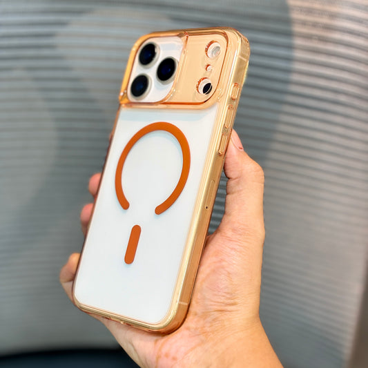 AuraTint MagSafe iPhone 17 Pro Max Case (Orange Edition)