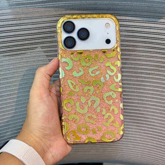 CheetahGlow Glitter iPhone 17 Series Case
