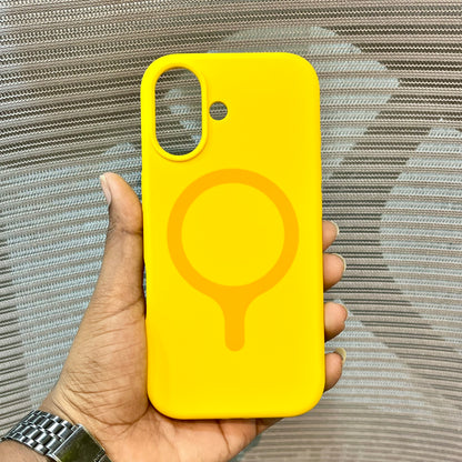 Premium Soft Silicone MagSafe iPhone 17 Case