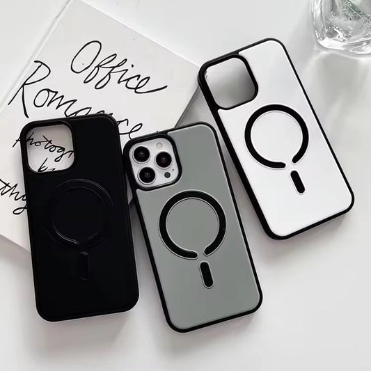 Solid Matte MagSafe Case for iPhone