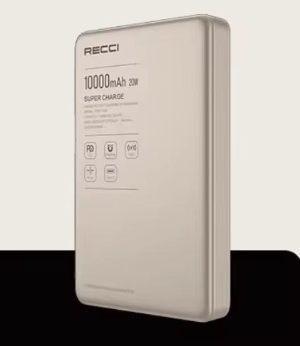 Recci 10000mAh Magnetic Fast Charging Power Bank