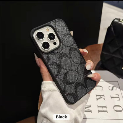 Premium Leather Hard Case for iPhone