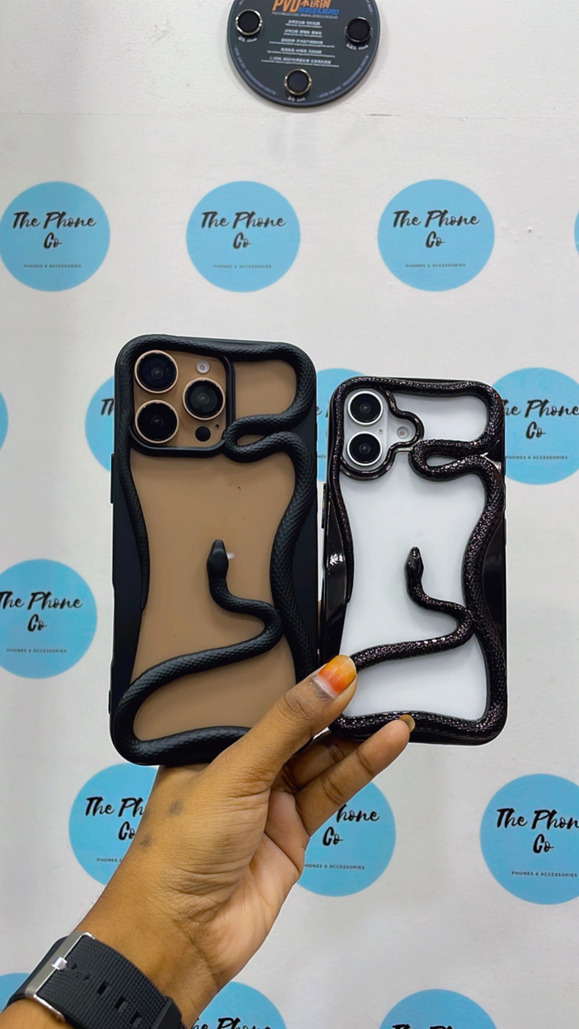 Fancy Snake Designer Soft Silicone Case for iPhone