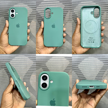 Silicone Logo MagSafe iPhone 17 Case